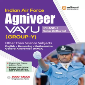 Arihant Indian Airforce Agniveer Vayu Phase 1 Guide for Group Y